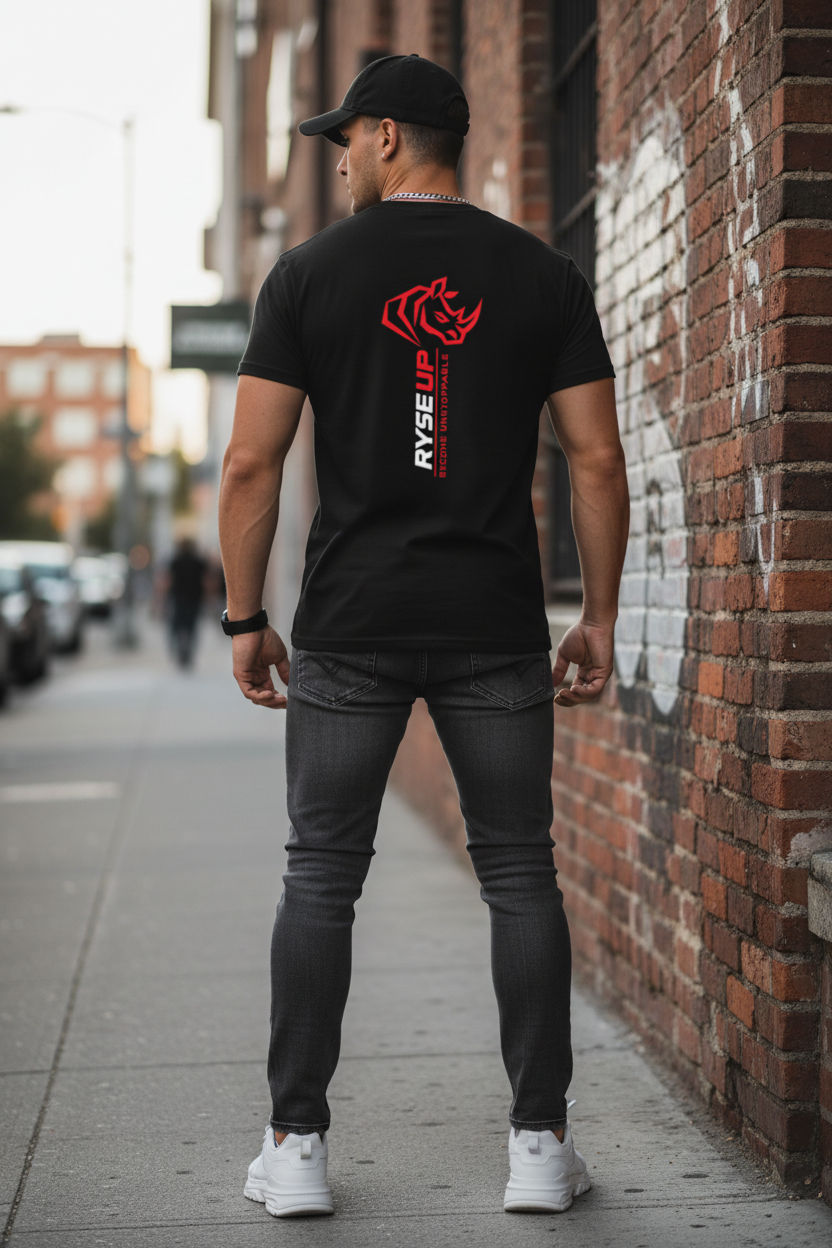Mens Gold Soft Touch Tshirt - Streetwear Lifestyle