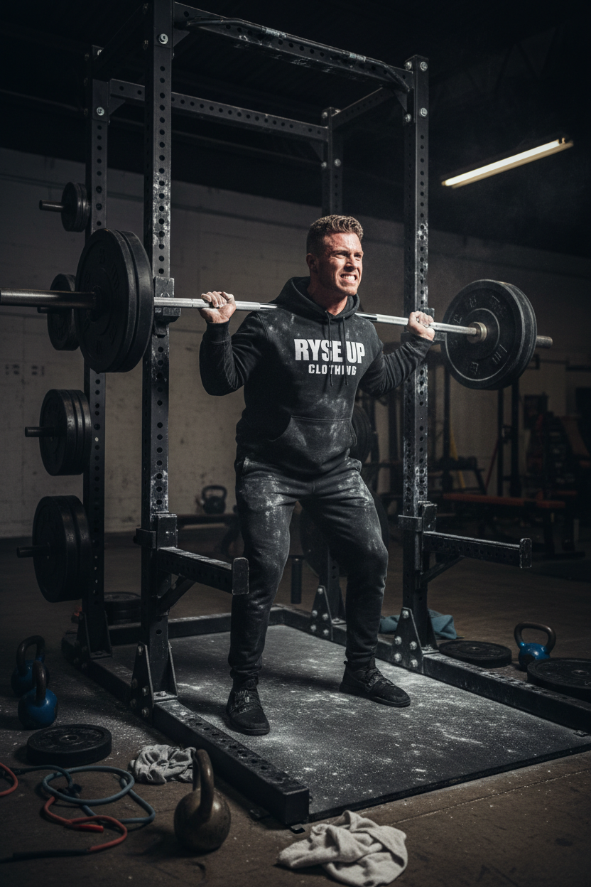 Ryse Up Hoodie - Squat Rack