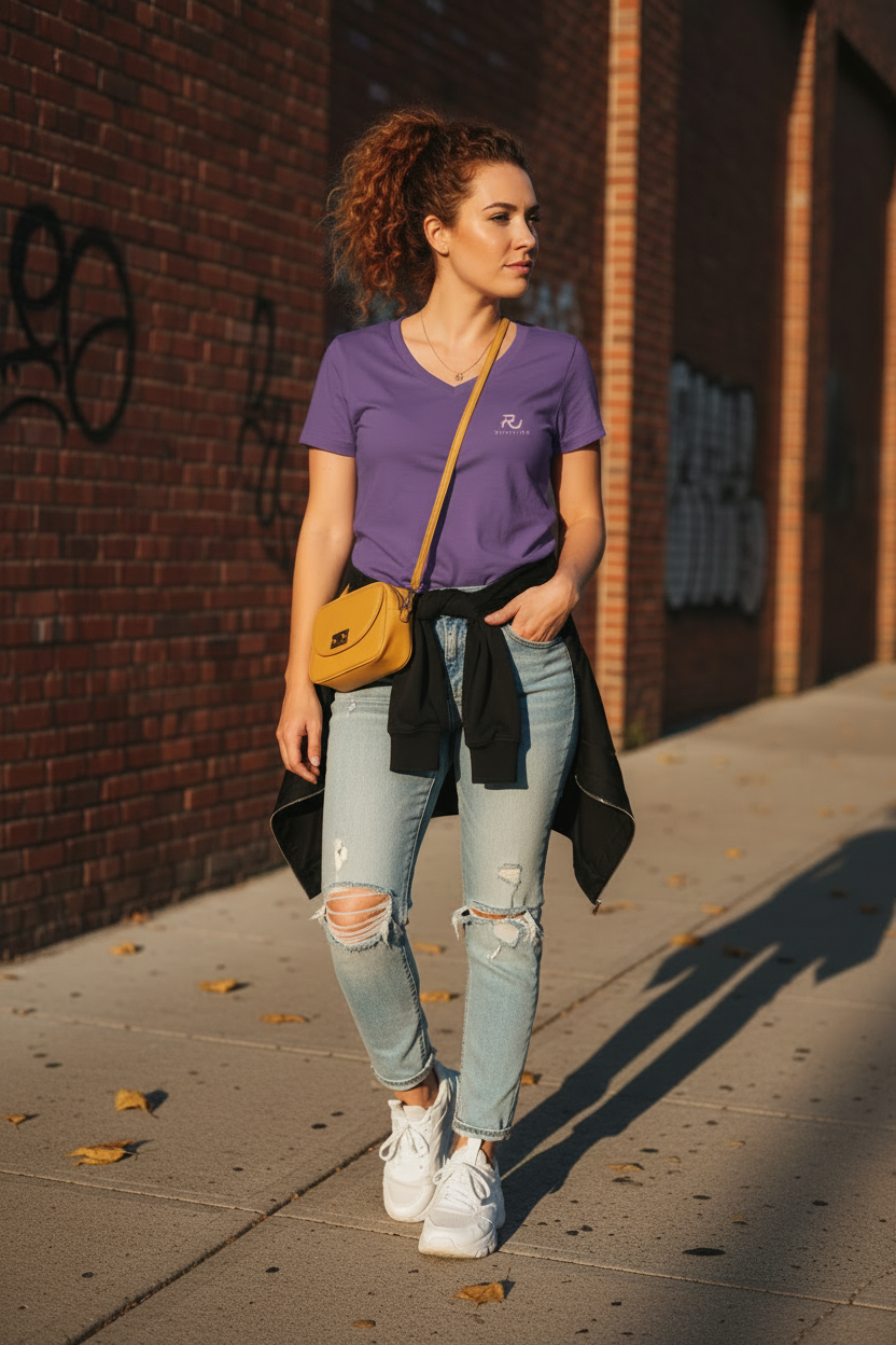 Women's Tee - Streetwear Clean Logo